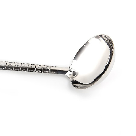 Stainless steel ladle 46,5 cm with wooden handle в Краснодаре