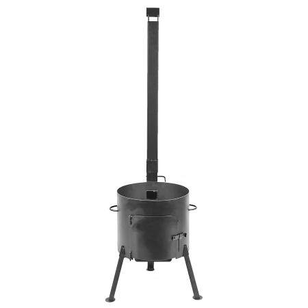 Stove with a diameter of 410 mm with a pipe for a cauldron of 16 liters в Краснодаре