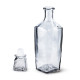 Бутылка (штоф) "Элегант" стеклянная 0,5 литра с пробкой  в Краснодаре